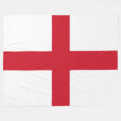 Couverture Polaire Drapeau anglais (Angleterre) (Devant (Horizontal))
