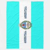 Couverture Polaire Drapeau argentin (Devant)