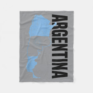 Couverture Polaire Drapeau Argentine Cadeau Argentine Patrimoine hisp