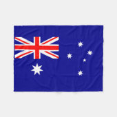 Couverture Polaire Drapeau australien patriotique (Devant (Horizontal))