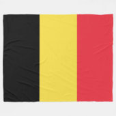 Couverture Polaire Drapeau belge (Devant (Horizontal))
