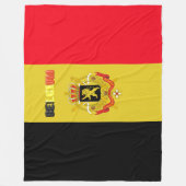 Couverture Polaire Drapeau belge (Devant)