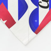 Couverture Polaire Drapeau cardiaque cubain (Coin)