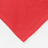 Couverture Polaire Drapeau chinois (Coin)