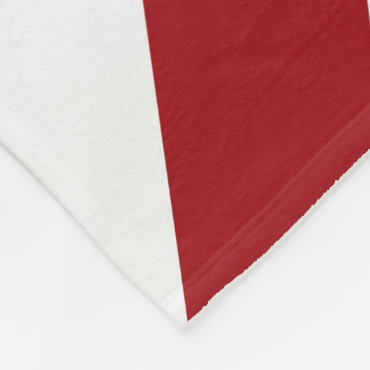 Couverture Polaire Drapeau classique d'Union Jack (Coin)