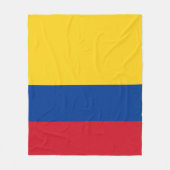 Couverture Polaire Drapeau Colombie - Bandera De Colombia (Devant)