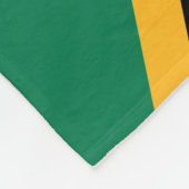 Couverture Polaire Drapeau d'Afrique du Sud (Coin)