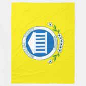 Couverture Polaire Drapeau d'Arlington (Virginie) (Devant)