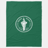 Couverture Polaire Drapeau de Bangkok, Thaïlande (Devant)