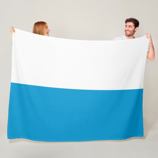 Couverture Polaire Drapeau de Bavière (État allemand) (En situation)