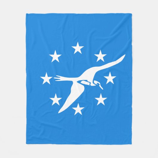 Couverture Polaire Drapeau de Corpus Christi, Texas (Devant)