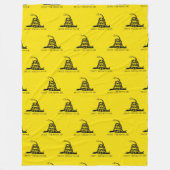 Couverture Polaire Drapeau de crotale de Gadsden : Guerre révolutionn (Devant)