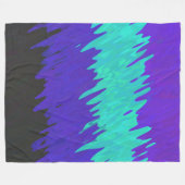 Couverture Polaire Drapeau de fierté Alexigender Abstrait Squiggly Tr (Devant (Horizontal))