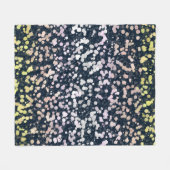 Couverture Polaire Drapeau de fierté Pangender Boho Rétro Mignon Exce (Devant (Horizontal))