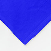 Couverture Polaire Drapeau de fierté polyamoureuse (Coin)