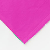 Couverture Polaire Drapeau de fierté polysexuelle (Coin)