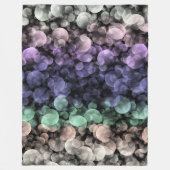 Couverture Polaire Drapeau de fierté Uingender Groovy Boho Bulles Écl (Devant)
