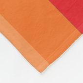 Couverture Polaire Drapeau de la fierté lesbienne (Coin)