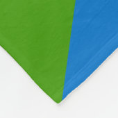 Couverture Polaire Drapeau de la Guinée équatoriale (Coin)