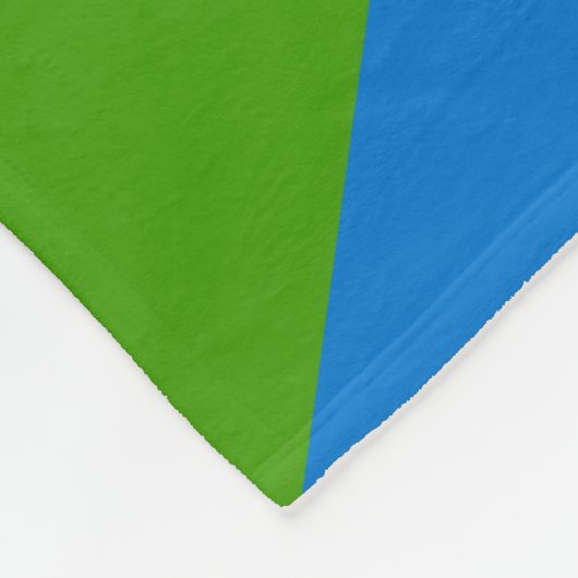 Couverture Polaire Drapeau de la Guinée équatoriale (Coin)