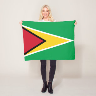 Couverture Polaire Drapeau de la Guyane