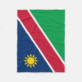 Couverture Polaire Drapeau de la Namibie (Devant)