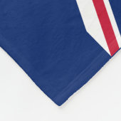 Couverture Polaire Drapeau de la Nouvelle-Zélande (Coin)