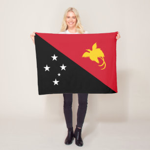 Couverture Polaire Drapeau de la Papouasie-Nouvelle-Guinée