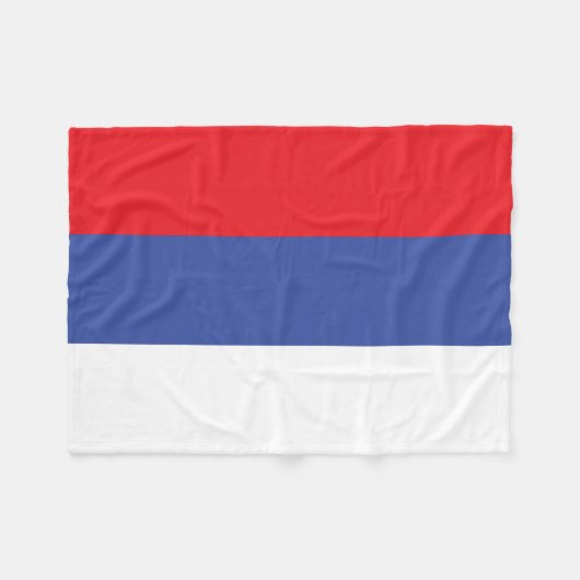 Couverture Polaire Drapeau de la Republika Srpska (Devant (Horizontal))