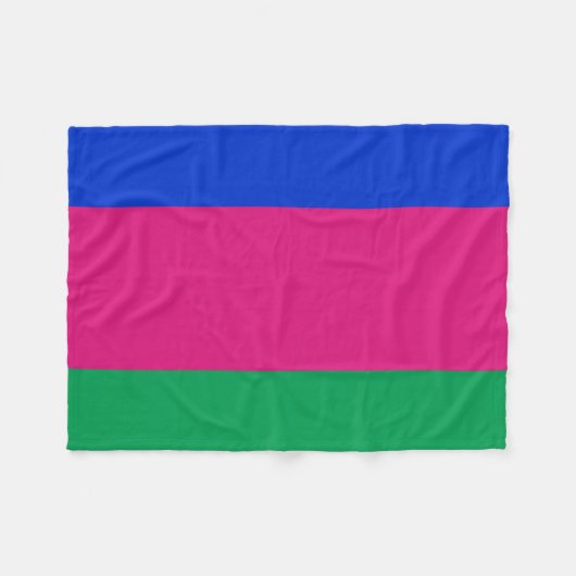 Couverture Polaire Drapeau de la République populaire du Kuban (Devant (Horizontal))