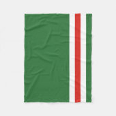 Couverture Polaire Drapeau de la République tchétchène d'Ichkeria (Devant)