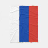 Couverture Polaire Drapeau de la Russie (Devant)