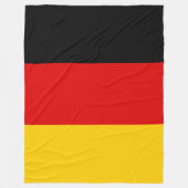 Couverture Polaire Drapeau de l'Allemagne - Deutschland (Devant)