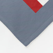 Couverture Polaire Drapeau de l'Amérique (Coin)