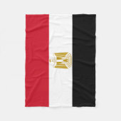 Couverture Polaire Drapeau de l'Égypte (Devant)