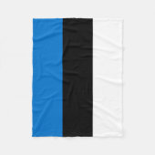 Couverture Polaire Drapeau de l'Estonie (Devant)