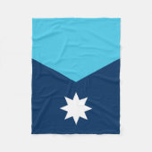 Couverture Polaire Drapeau de l'État du Minnesota (Devant)