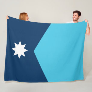 Couverture Polaire Drapeau de l'État du Minnesota