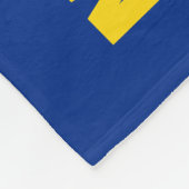 Couverture Polaire Drapeau de l'État du Montana (Coin)