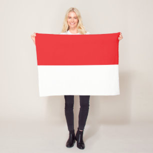Couverture Polaire Drapeau de l'Indonésie