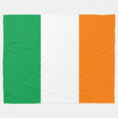 COUVERTURE POLAIRE DRAPEAU DE L'IRLANDE (Devant (Horizontal))
