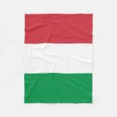 Couverture Polaire Drapeau de l'Italie (Devant)