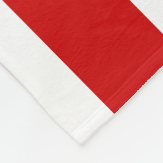 Couverture Polaire Drapeau de Malaisie (Coin)