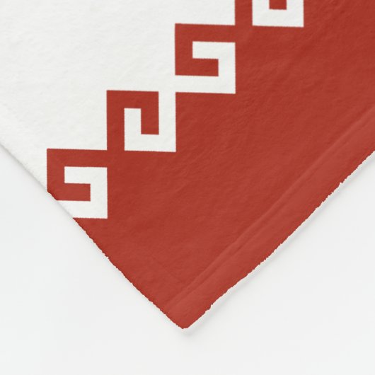 Couverture Polaire Drapeau de Mari El (Coin)