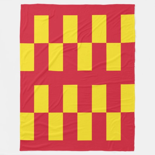 Couverture Polaire Drapeau de Northumberland Fleece Blanket (Devant)