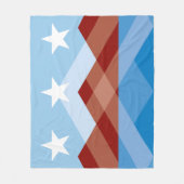 Couverture Polaire Drapeau de Peoria, Arizona (Devant)