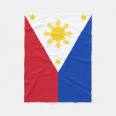 Couverture Polaire Drapeau de Philippines (Devant)