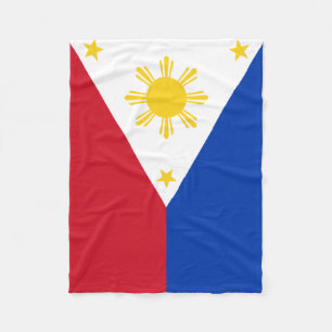 Couverture Polaire Drapeau de Philippines