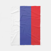 Couverture Polaire Drapeau de Russie (Devant)