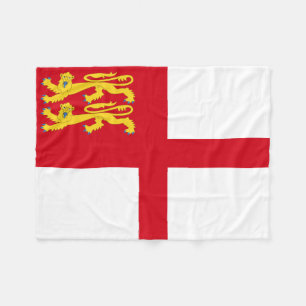 Couverture Polaire Drapeau de Sercq